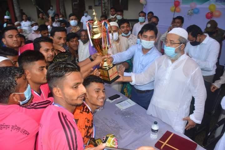লালমাইয়ে বঙ্গবন্ধু ও বঙ্গমাতা ফুটবল টুনামেন্টের ফাইনাল অনুষ্টিত