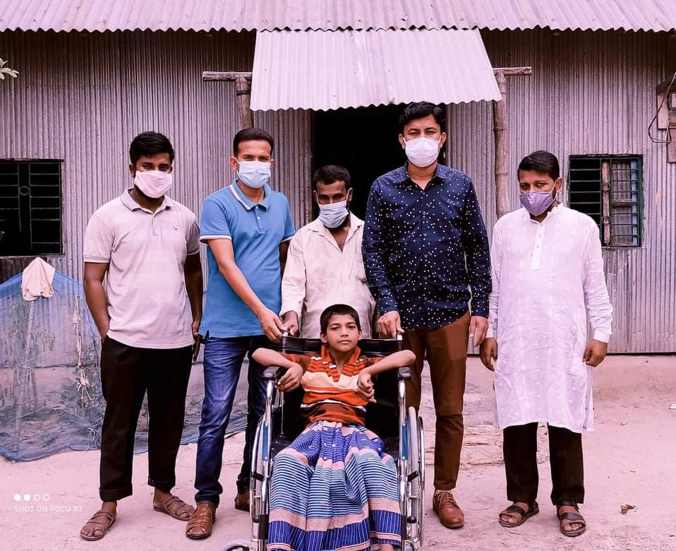 মানবসেবায় এগিয়ে আসুন ফ্রান্স প্রবাসী হাবিবুল