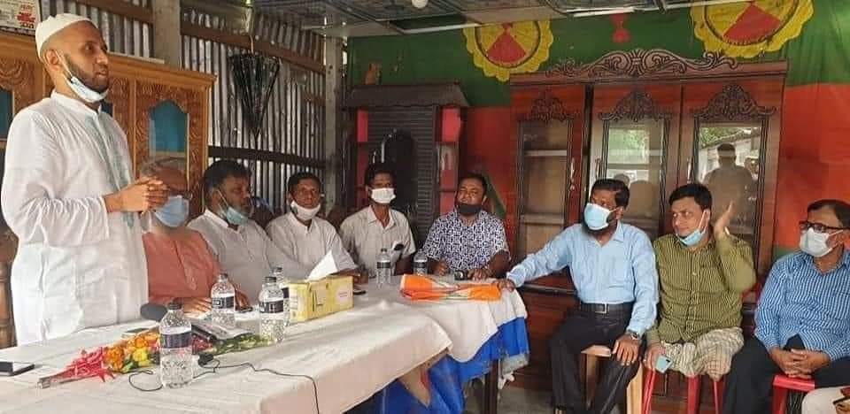 লালমাইয়ের বাকই উত্তরে উপজেলা ভাইস চেয়ারম্যান সংবর্ধিত