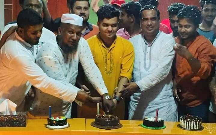 বর্ণাঢ্য আয়োজনের মধ্য দিয়ে ছাত্রলীগ নেতা রনি হকের জন্মদিন পালিত