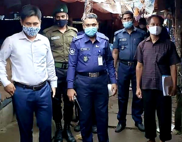 লালমাইয়ে কঠোর লকডাউনে’র দ্বিতীয় দিন