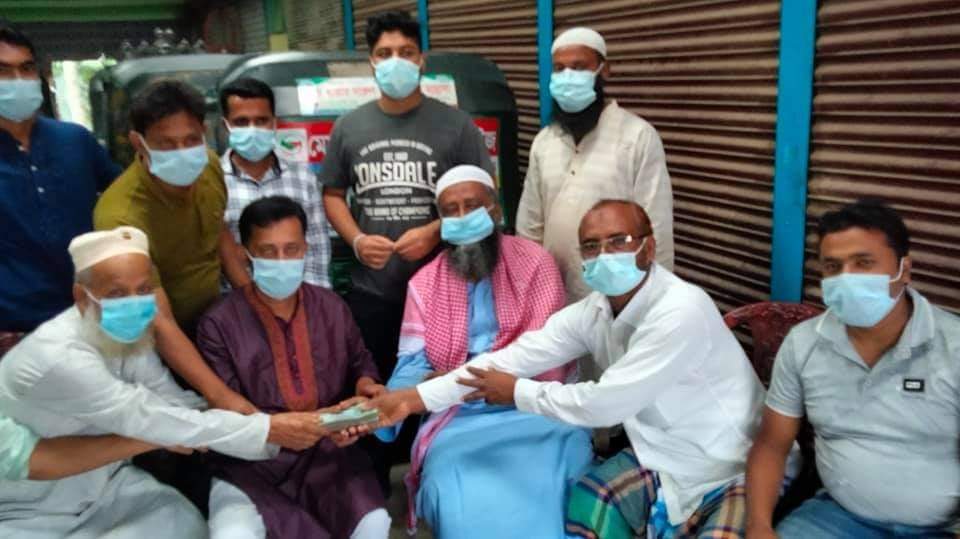 ভূশ্চি ইমাজেন্সি অক্সিজেন হোমে লক্ষ টাকার অনুদান