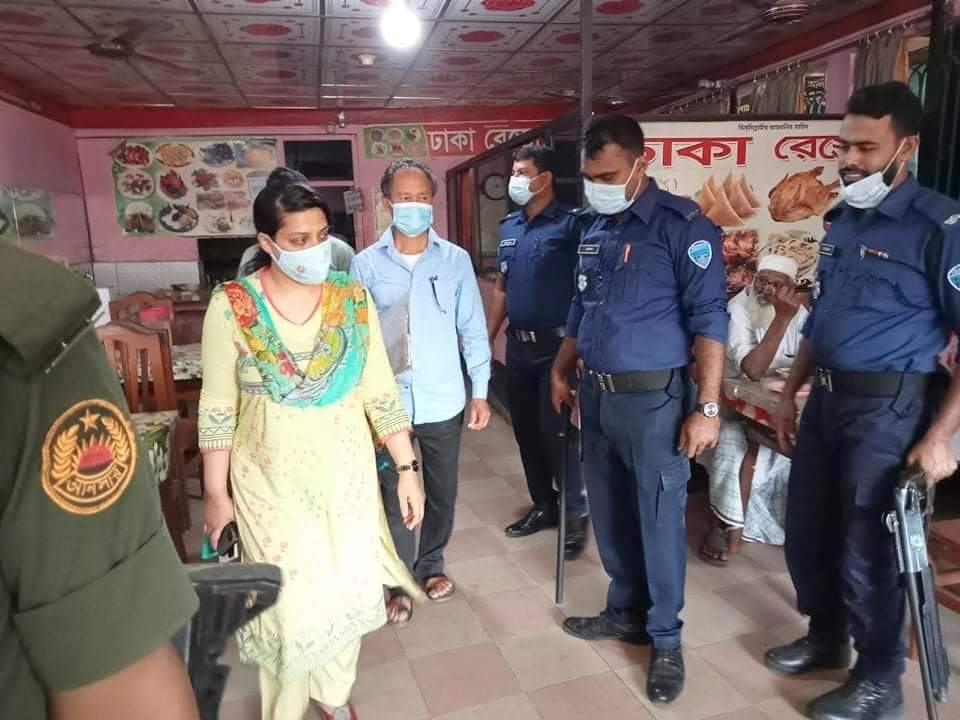 ঢাকা রেস্তোরা ও হোটেল তাজকে ২০ হাজার টাকা জরিমানা