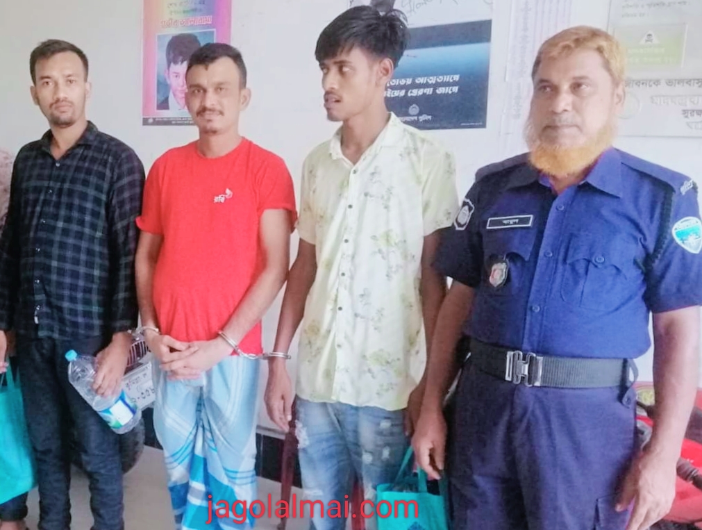 লালমাইয়ে ১৮ কেজি গাঁজাসহ তিন মাদক ব্যবসায়ী আটক