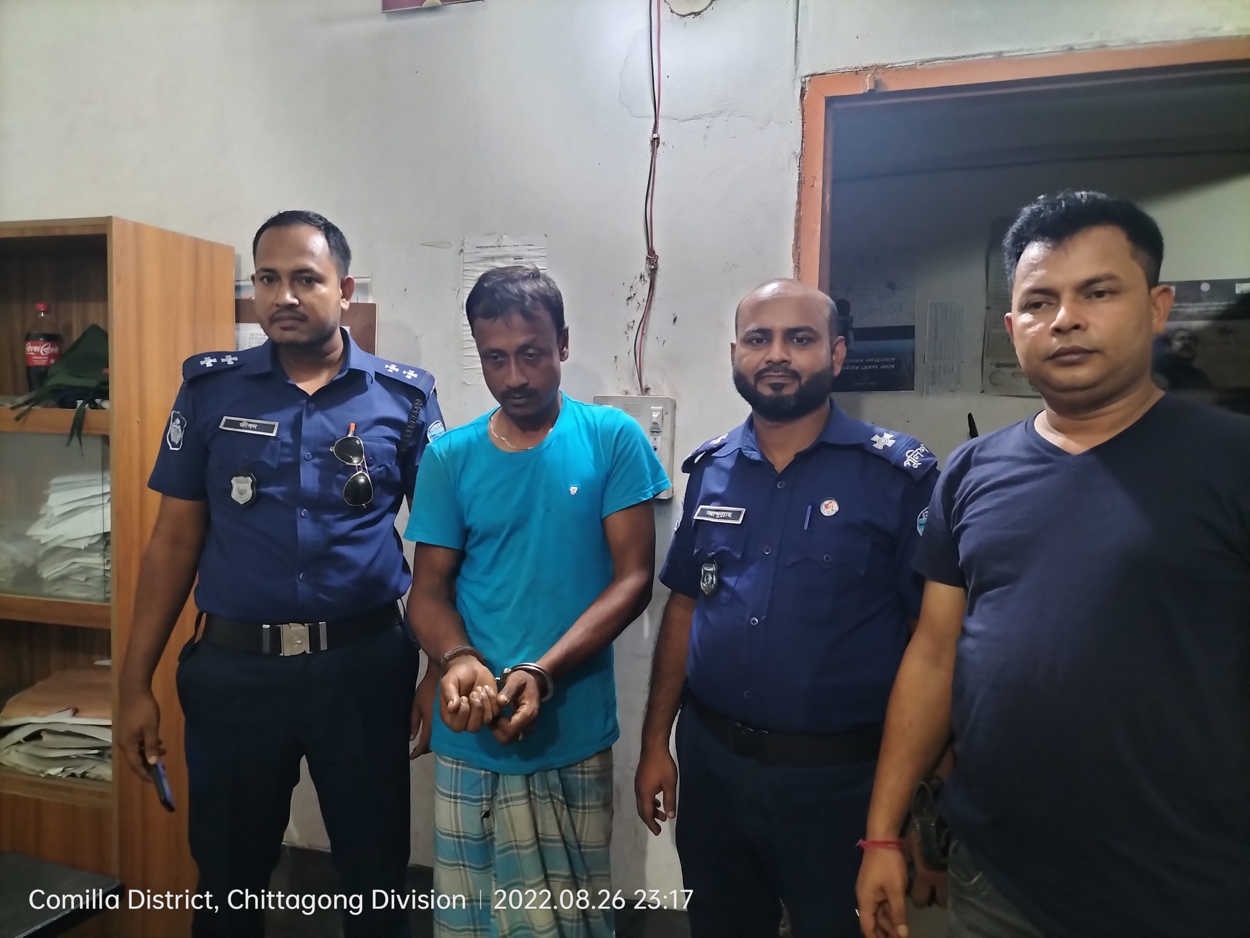 লালমাইয়ে সাজাপ্রাপ্ত আসামী গ্রেপ্তার