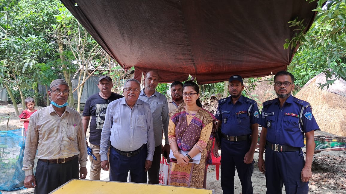 আদালতের রায়ে জমি ফিরে পেলেন কামিনী কুমার সূত্রধরেরের পরিবার