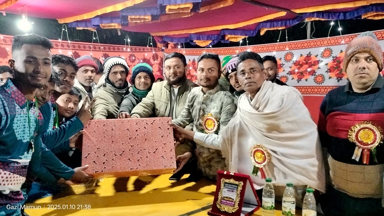 আমুয়া ডাবল এলইডি ক্রিকেট টুনামেন্ট ফাইনাল খেলা অনুষ্ঠিত